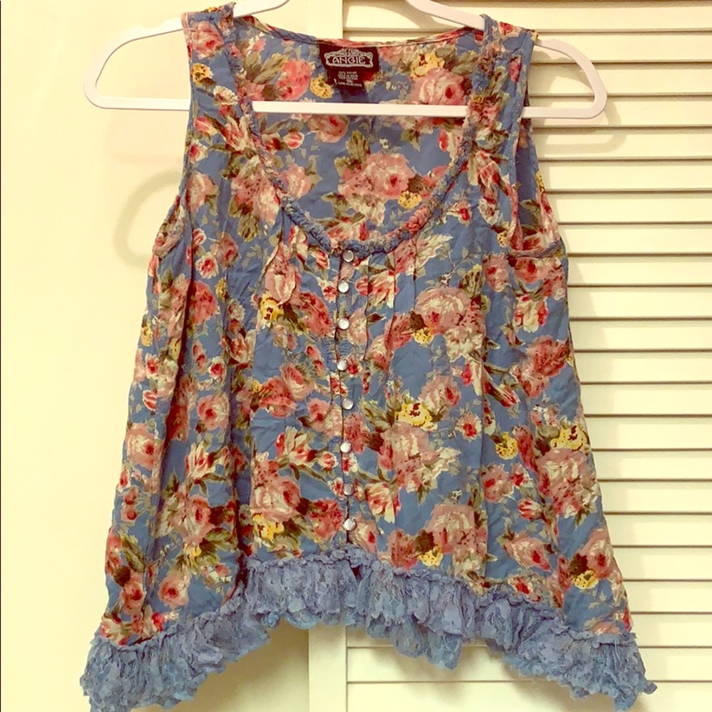 Floral fancy tank
